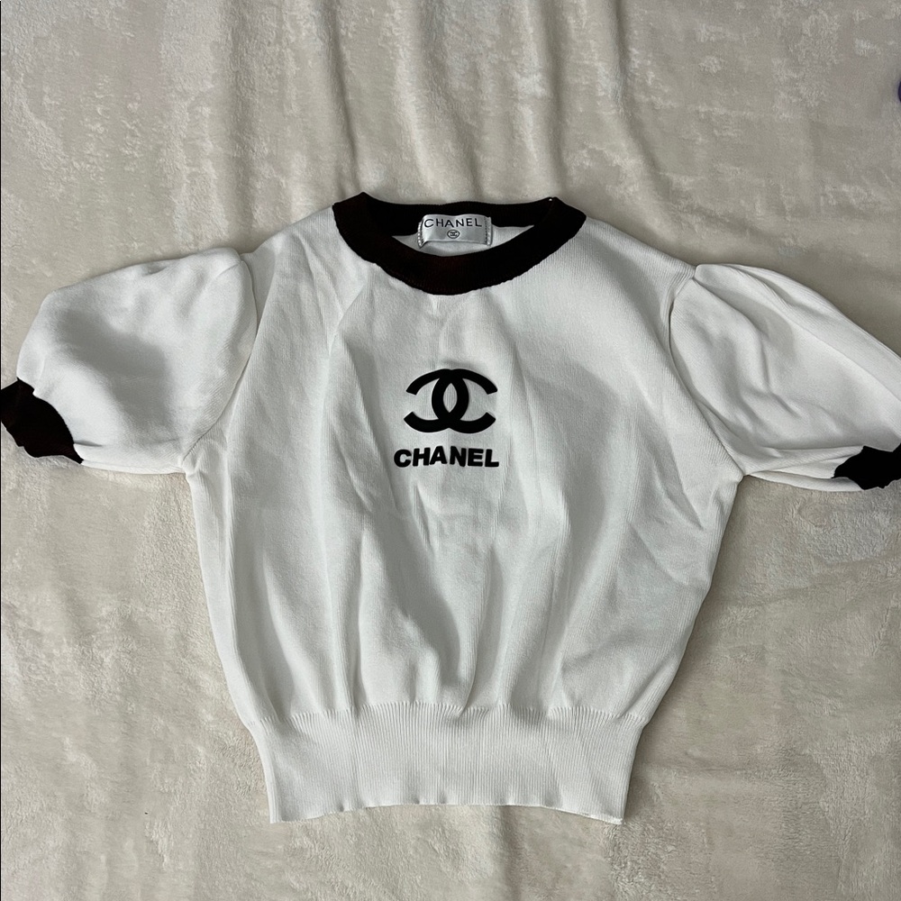 Chanel white tee